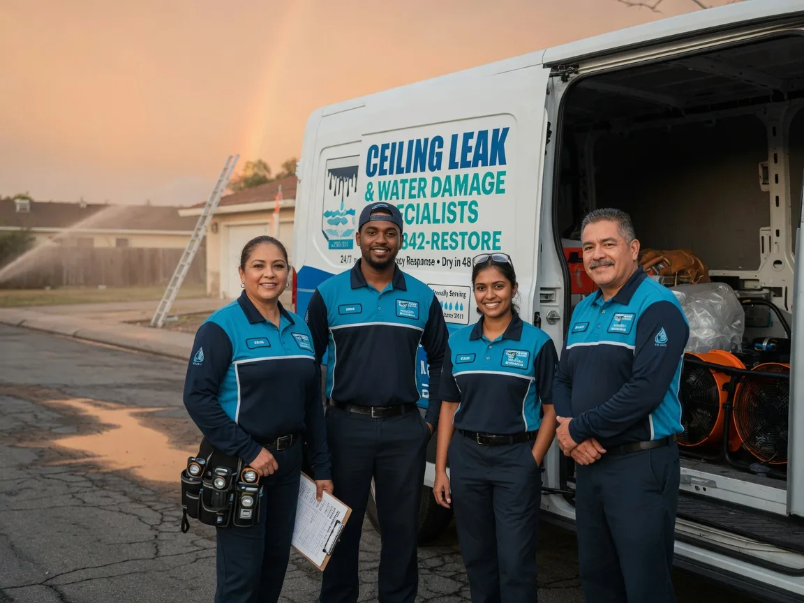 Ceiling Leak Cleanup company in Argonne, WI